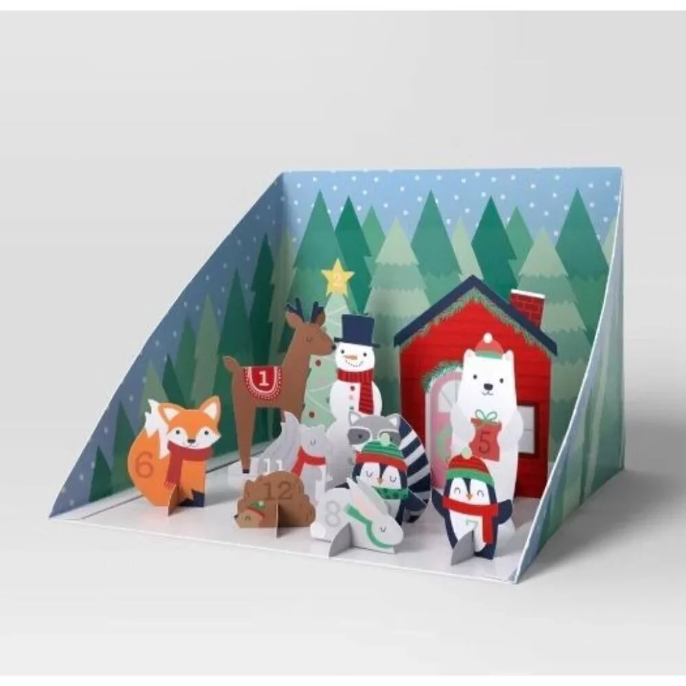 Target Woodland Kid's Activity 12-Day Christmas Countdown Scene Wondershop™